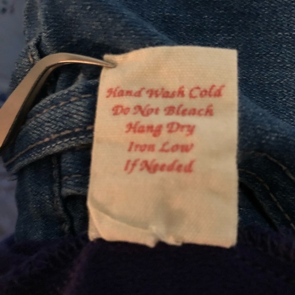 E ( Hanger) M Blue Lace & Polyester Summer Top Size M - Picture 5 of 5